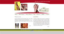 Desktop Screenshot of hennacreation.net